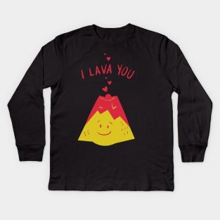 I lava you Kids Long Sleeve T-Shirt